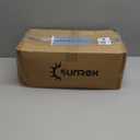 SUNROX Memory Foam Non Slip Rocking Chair Cushion, FadeShield Water Resistant Thicken Durable Tufted Pads, Set of Seat & Back Cushion with Ties for Indoor/Outdoor Rocker, 2 Piece, Heather Charcoal