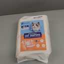 Pet Soft Disposable Cat Diapers - Female Dog Diapers for Cats & Dogs in Heat Period or Urine Incontinence, Doggie Diapers Ultra Absorbent Leak-Proof Puppy Diapers 24pcs (Orange, S)