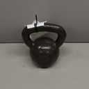 Amazon Basics Cast Iron Kettlebell for Strength Training, Wide Handle, 40 Pounds, Black