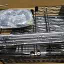 Ulif E12 Pro Clothes RackHeavy Duty Freestanding Garment Rack with ShelvesMetal Clothing Closet Storage System for Hanging Clothes71" W x 16" D x 76.5" H, Hold 960 lbsBlack