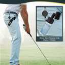 Golf Club Cleaner Brush with Golf Towel: Christmas Stocking Stuffers for Men Adult Golf Accessories for Men Grip Scrub Cleaning Kit Retractable Clip Hold 5 Oz Water Useful Golfer Gifts Idea Cool Gear