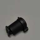 THE BEAM  CORKY Urban Bike Mirror  Folding Rear-view Handlebar Mirror  Convex Lens with 360-degree Rotation (Black)