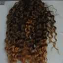 Curly Drawstring Ponytail Synthetic Extension for Black Women - 20 Inch Long Curly Wavy Thick Hairpieces (T1B/27)