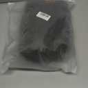 4 Pieces Winter Hat Scarf Glove Set for Women, Fleece Lined Beanie with Pom Pom, Touchscreen Gloves Knit Scarf for Cold Weather (4pcs adult black)