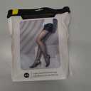 Fleece Lined Tights Sheer Women - Fake Translucent Warm Pantyhose Leggings Sheer Thick Tights for Winter (Large, Coffee)