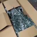 7.5 ft Prelit Premium Snow Flocked Hinged Artificial Christmas Tree with 450 Lights