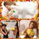 4 Pcs Pumpkin Stuffed Animals Pumpkin Toys Plush for Kids Food Plush Vegetable Toys Throw Pillows 6.3 Inches Fluffy Gifts for Collectors Birthday Party Decor Home(White,Yellow)