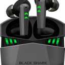 Black Shark Wireless Earbuds with 35ms Ultra-Low Latency, Wireless Headphones with Premium Sound, Bluetooth 5.2, 10mm Drivers, 4 Hyperclear Mics, IPX5 Waterproof, 20H Play Time, Comfort Fit