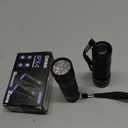 COSOOS 2 Pack UV Flashlight, 12 LED Handheld Blacklight Flashlight 395nm Mini Light Torch Detector for Dog Pet Urine Stains, Bed Bugs and Scorpions. (Batteries not Included)