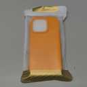 COFFKER Magnetic for iPhone 16 Pro Case, Compatible with Magsafe, Suction Cup Phone Mount, 2 Screen Protectors - Camera Protector, Silicone Shockproof Protective Phone Cover 6.3", Orange