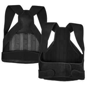 Adjustable Breathable Back Posture Corrector Brace Support for Men and Women Size L for Posture Correction and Back Pain Relief