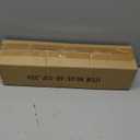 5 Stems Artificial Fall Greenery  14.6" Eucalyptus Leaf Stems for Autumn Floral Arrangements, Thanksgiving Centerpieces, Fall Decor Bouquets, Soft Cream