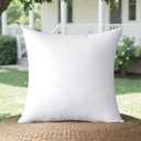 MIULEE 22x22 Pillow Insert Throw Pillow Insert, Outdoor Pillows Water-Resistant Premium Outdoor Pillow Stuffer Sham Square for Couch Sofa Patio Furniture Cushion Porch Swing