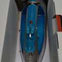 Sunbeam Turbo Steam Iron 1400W Quick Heat Stainless Steel Soleplate Shot of Steam Horizontal and Vertical 3 Way Auto Off 240ml Water Tank White Teal