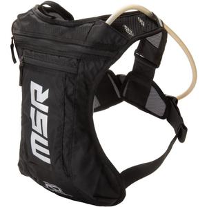 MSR Low-Profile Race Hydration Pack  2-Liter Water Bladder Backpack  Lightweight, Secure Fit for Off-Road, Dirt Bike, MTB, MX, Enduro & Adventure Riding  Black