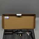 ThermoMaven Propane Torch with One-Touch Max Fire, Cooking Blow Torch Gun with a Safety Lock, Charcoal Lighter, Flame Thrower, Kitchen Food Torch Head for Grill, Sous Vide, BBQ (Tank Not Included) (Silver)