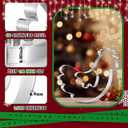 Extra Large Chicken Cookie Cutter 7.48" Big Stainless Steel Chicken Cookie Cutter Farm Animal Biscuit Mold for Christmas Holiday DIY Baking Cake Fondant Pastry Bakeware Decoration