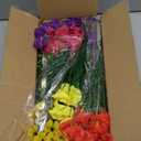 Yastouay Artificial Flowers for Outdoors, 14 Bundles UV Resistant Artificial Outdoor Flowers, Realistic Fake Outdoor Flowers Plant Faux Flowers for Outdoor Planters Front Porch Patio Window Box