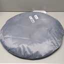 Crib Tent to Keep Baby from Climbing Out - Crib Net to Keep Baby in - Pop Up Breathable Cribs Cover - Canopy with Upgrade Strong Mesh and Durable Zipper (Grey, Lager) (Gray)