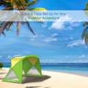 Beach Tent - Sun Shelter for Shade with UV Protection and Water-Resistant Coating for Sports Events and More with Carry Bag by Wakeman Outdoors, X-large