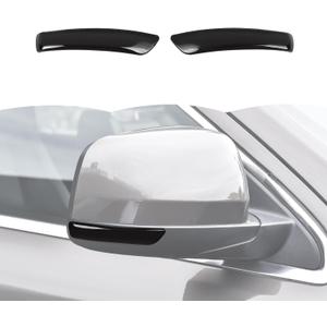 RT-TCZ Smoked Black Rearview Mirror Turn Signal Light Cover Trim Decoration Exterior Accessories for Jeep Grand Cherokee 2011-2020,for Dodge Durango 2011-2016
