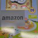 8th Wonder Bluey Toys Wooden Tea Party Set, 18-Piece Durable Toy Tea Set with Tray, Teapot, Teaspoons, and More, Pretend Play for Toddlers of Ages 3+