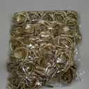 30 PCS Gold Artificial Flowers Glitter Roses Artificial Roses 2.17 in Foam Fake Flowers with Stem for Wedding Home Party DIY Bridal Bouquet Centerpieces Decor(Gold)