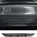 For Tesla Model Y Juniper Premium 2025 2026 Rear Bumper Diffuser Lip Spoiler Trunk Lower Valance Trim Panel Cover Guard Molding Protector Accessories (Glossy Carbon Fiber) Not fit Standard/Performance