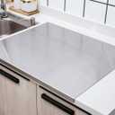 Stainless Steel Cutting Board with Lip, 15.7x19.6 In, Large Metal Board