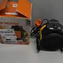 Outdoor Patio Heaters - 1500W Portable Electric Garage Heater with 2S Fast Heating, Overheat Protection, Heaters Heat Up in 3 Modes, Patio Heaters for Outdoors, Tents and Indoors, Red