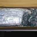 Greenhouse - Walk in Greenhouse with 8 Sturdy Shelves and PVC Cover for Indoor or Outdoor Use - 56 x 56 x 76-Inch Green House by Home-Complete