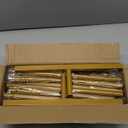 7.2FT Metal Arch Backdrop Stand Gold Arched Backdrop Frame for Wedding Party Ceremony Birthday Bridal Baby Shower Garden Floral Balloon Arch Decoration