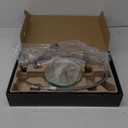 KRAUS Tall Waterfall Bathroom Faucet for Vessel Sink with Frosted Glass Disk, Chrome KGW-1700CH-FR