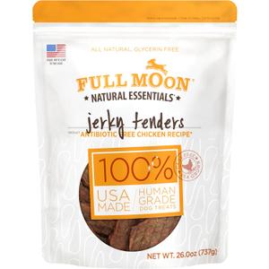 Full Moon Chicken Jerky Tenders Healthy All Natural Dog Treats Human Grade Made in USA 26 oz (1.63 Pound (Pack of 1))