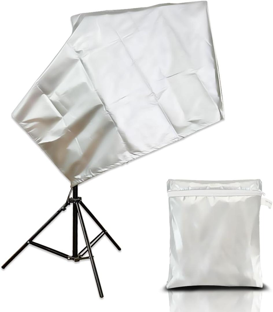 Telescope Cover with Adjustable Drawstring,Silver Telescope Cover Dust Covers Outdoor Rain and Sun Protection Telescopes Covers Can Be Used Outdoors59 x 33.5 in