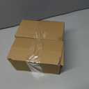 2 x Protective Case for LABUBU, Case Cover for 17cm Doll, Plastic Clear Cover for Have a Seat Plush Toy with Key Chain and Flannel Bag, Plastic Clear Display Box(No Doll, 15cm)