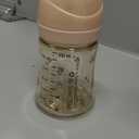 Grosmimi PPSU Baby Bottle, BPA Free (6oz, Cherry Rose Gold)