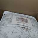 Laura Ashley - Reversible Cotton Queen Comforter Set with Sham & Pillows