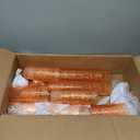 Ciaell 12 Pack Romantic Plastic Water Glasses - 14 Oz Amber Vintage Drinking Glasses, Embossed Ribbed Plastic Cups, Textured Striped Set for Juice, Beverages, Beer, Cocktai