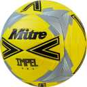 Mitre Soccer Ball Training Impel (5, Impel One - Fluo Yellow/Black/Circular Grey)