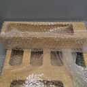 Calmbee 9 IN 1 Storage Bag Organizer for Kitchen Drawer, Bamboo Foil and Plastic Wrap with Cutter, Organizers Compatible Gallon, Quart, Sandwich Snack Size (Natural)