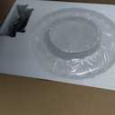 14 Inch Milk White Glass Ceiling Light,Mid Century Modern Ceiling Light Fixture,Schoolhouse for Bedroom,KitchenDining Room,Hallway