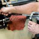 LubriMatic 30-800 Heavy Duty Mini Grease Gun w/ Pipe and Hose, Black/Silver (EXP 05/26/27)