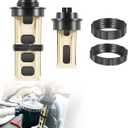 Titanium ECO Electrode Replacement Kit for Intex Krystal Clear Saltwater System & Sand Filter Pump, Fits ECO20110-2 26679EG 26680 26377EH, Includes Parts 13043 & 12875 - Fix Pool Chlorine 91/92 Alerts