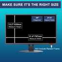 34 Inch Computer Screen Protector for 21:9 Aspect Ratio Widescreen Monitor, Eye Protection Anti Glare Blue Light Computer Monitor Filter, Anti-Scratch Screen Protector Film 34