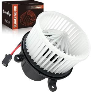 Front AC Heater Blower Motor with Fan Fit for Porsche Panamera 2010-2016, Replacement for OE# 87760, 97057391200, 97057392200, 97057392201