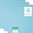 Cricut LightGrip Cutting Mat Pack (4 count, 8.5in x 12in) - for Joy Xtra Machine - ideal for standard paper, light cardstock & more