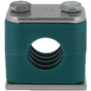 10MM Standard Series Clamp, Polypropylene with Galv Plated Steel Hardware, Weld Mounting