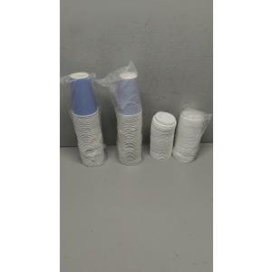Sparkle and Bash 48 Pack 16 Oz To Go Coffee Cups with Lids and Sleeves for Baby Shower and Birthday Party Supplies, Home, and Restaurant - Light Blue Disposable Coffee Cups with Lids
