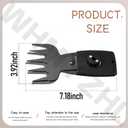 2 Pack 302348001 Hedge Trimmer Grass Shear Blade Assembly Compatible with Homelite Ryobi P2900 P2900VNM P2906VNM